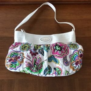 Vera Bradley White Floral Purse